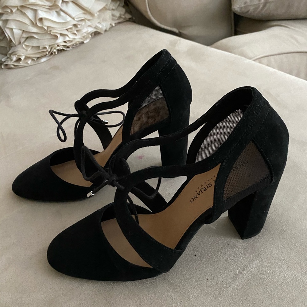 Black Christian Siriano Heels 10